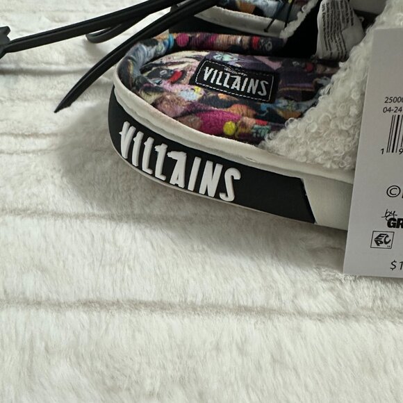 Disney Ground Up Villain Slippers Size 7/8 - Picture 4 of 7